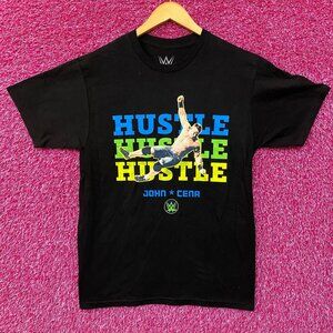 WWE John Cena Hustle Loyalty & Respect Superstar T-Shirt small
